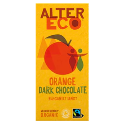 AlterEco AlterEco Organic Dark Chocolate with Orange 100g
