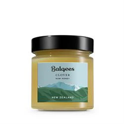 Balqees Balqees Raw New Zealand Clover Honey 250g