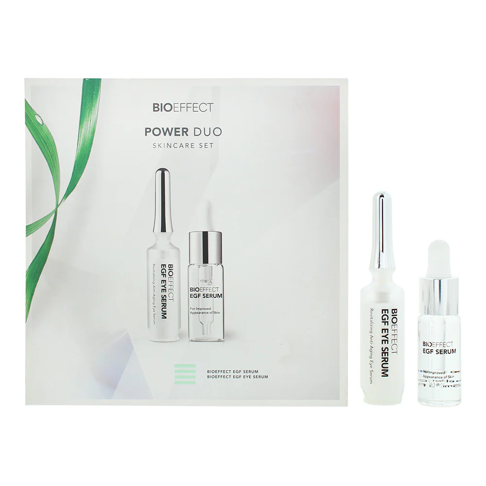 Bioeffect Power Duo 2 Piece Gift Set: Egf Serum 15ml - Egf Eye Serum 6ml