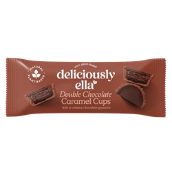 Deliciously Ella Deliciously Ella Double Chocolate Caramel Cup 36g