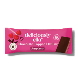 Deliciously Ella Deliciously Ella Raspberry Chocolate Topped Oat Bar 50g