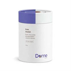 Dome Vitamins Iron Assist Dark Chocolate 30 Dome Supplements