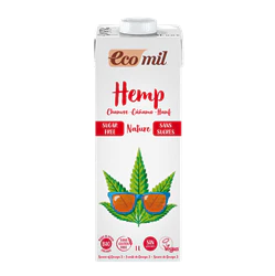 Ecomil Organic Hemp Drink Sugar Free 1L