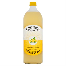 Equinox Kombucha Equinox Organic Sicilian Lemon Kombucha 750ml