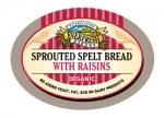Everfresh Natural Foods Organic Sprouted Spelt Raisin Bread 400g
