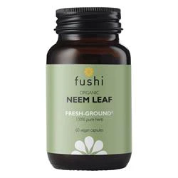 Fushi Wellbeing Neem Leaf Capsules Organic 60 Veg Caps