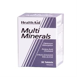 HealthAid Multiminerals - Prolonged Release Tablets 30's