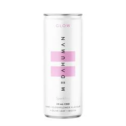 Medahuman MEDAHUMAN GLOW is a lime and elderflower flavoured CBD+ drink