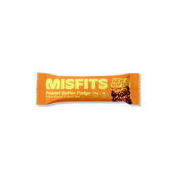 Misfits Health Misfits Plant-Based Peanut Butter Fudge Protein Bar 50g