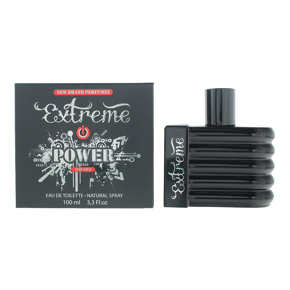 New Brand Extreme Power For Men Eau de Toilette 100ml