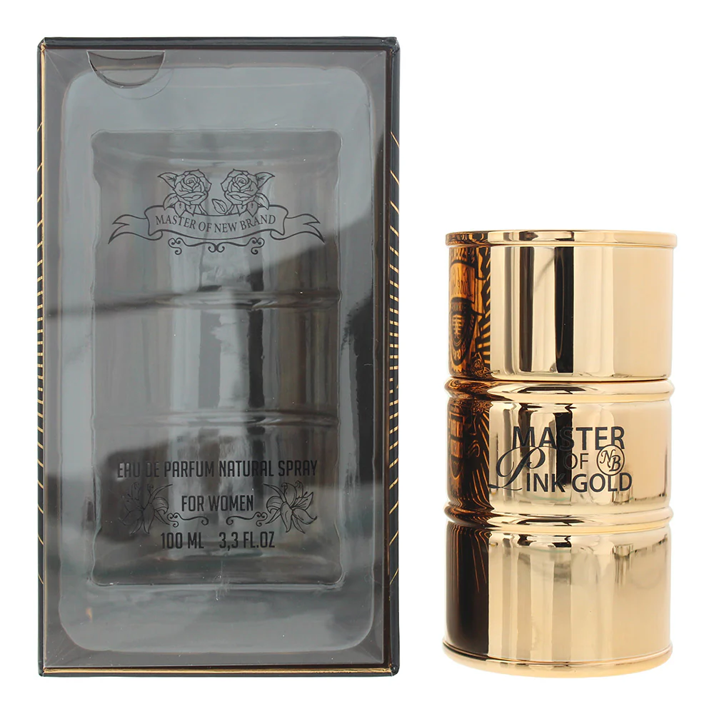 New Brand Master Of Pink Gold For Women Eau de Parfum 100ml