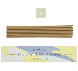 Nippon Kodo Scentsual Incense - Brilliant  Blue Lavender 30 Sticks