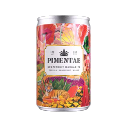 Pimentae Pimentae Grapefruit Tequila Margarita Cocktail 125ml