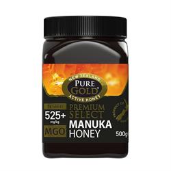 Pure Gold Pure Gold Premium Select Manuka Honey MGO - 525+ 500G