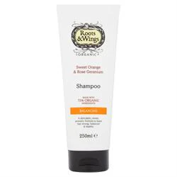 Roots and Wings Roots & Wings Organic Sweet Orange & Rose Geranium Shampoo