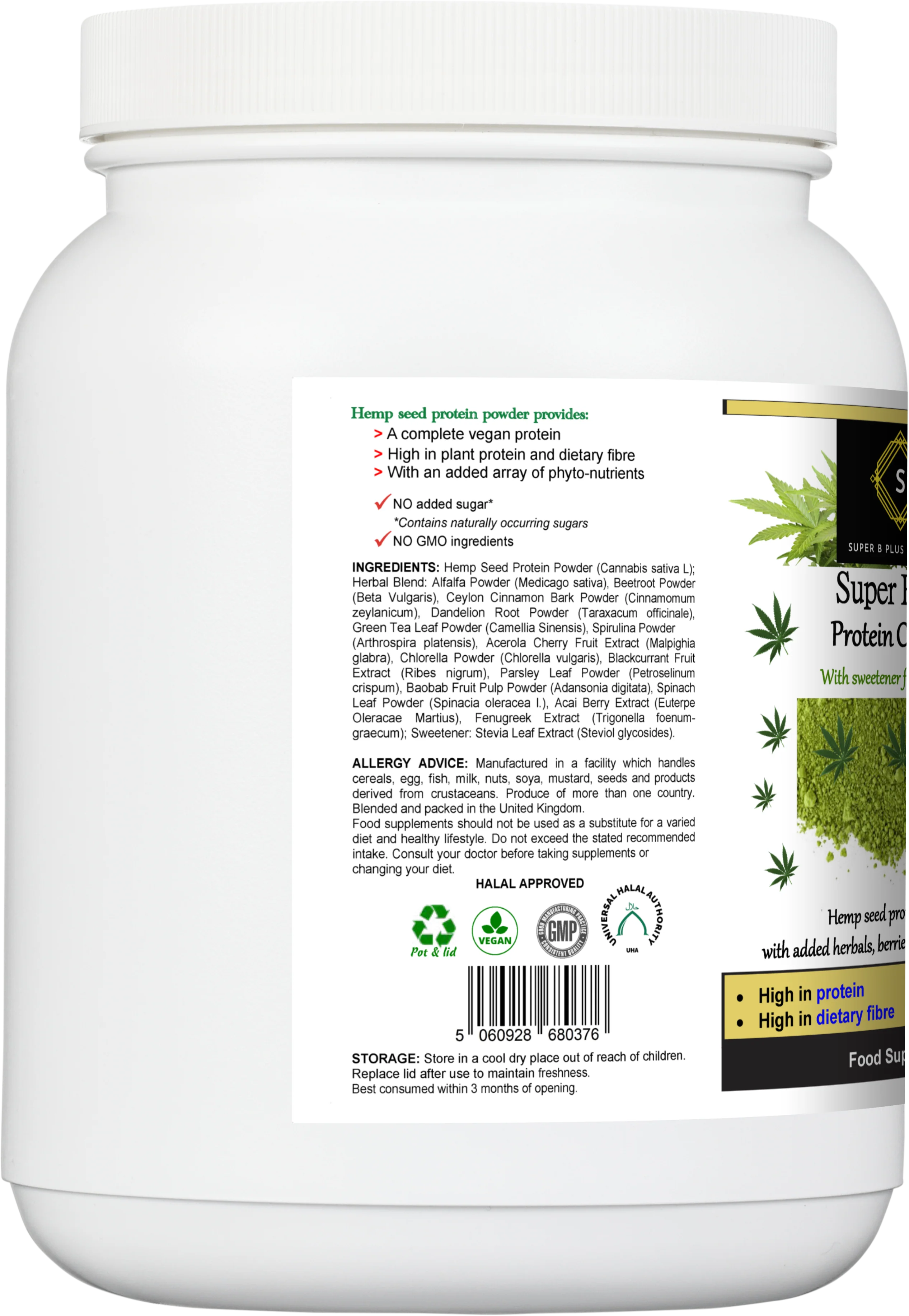 Super Hemp Protein Complex - Image 3
