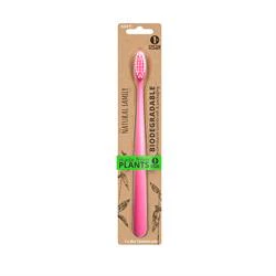 The Natural Family NFco Bio Toothbrush Single Neon Assorted 25g