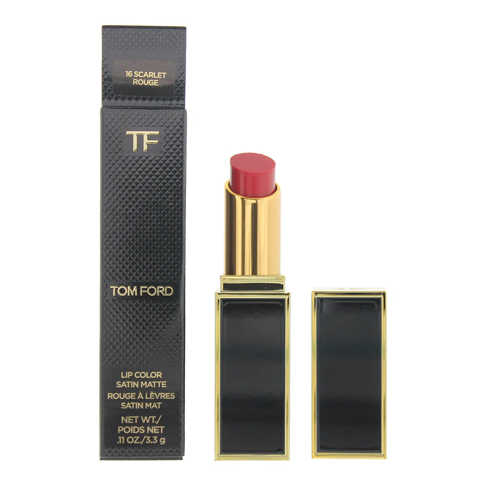 Tom Ford Lip Color Satin Matte 16 Scarlet Rouge Lipstick 3.3g