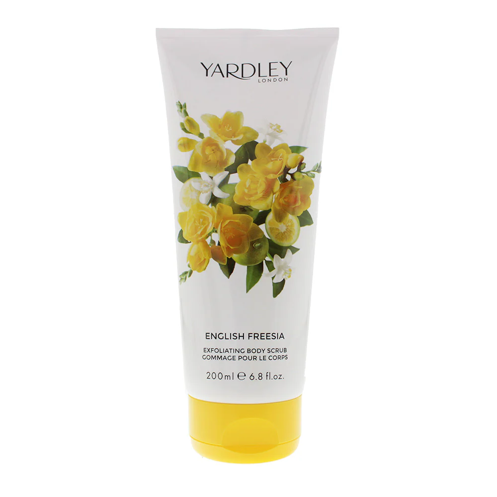 Yardley English Freesia Body Scrub 200ml